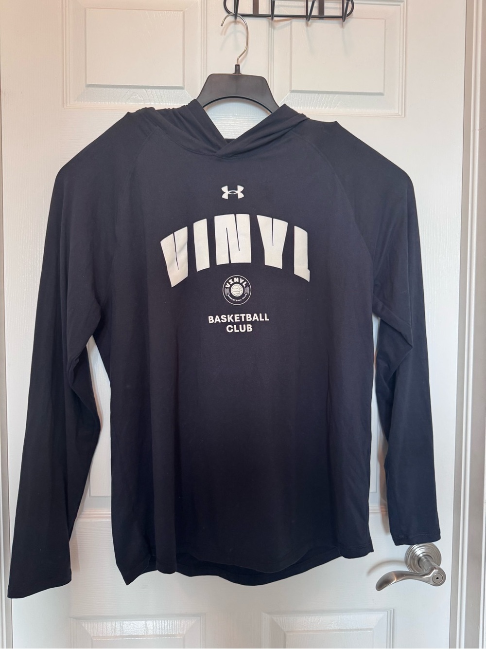 Under Armour Hoodie Black Basketball Club Athletic Unisex